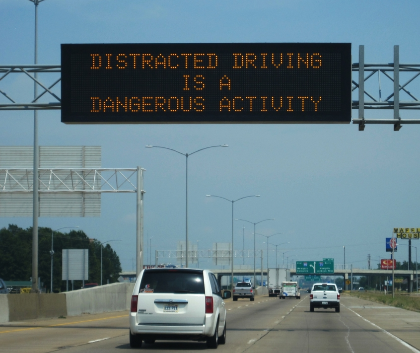 distracted driving in atlanta georgia