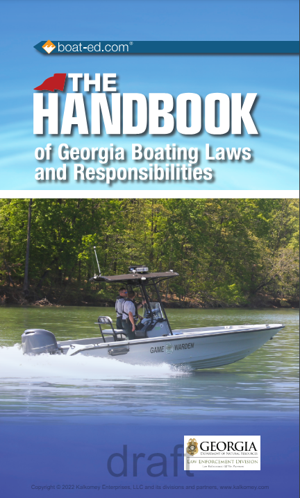 ga boating laws handbook